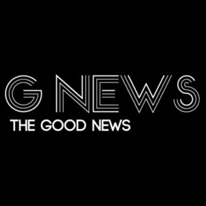G News Logo Black Cap Design