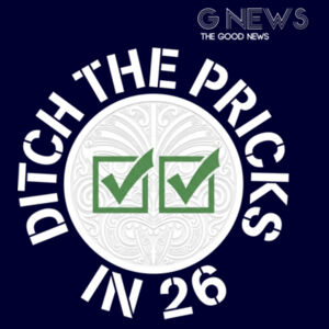 Two ticks Green -Ditch the Pricks in '26 - Thread Project Unisex Super Tee Design