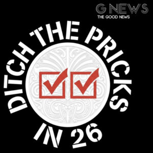 Two ticks Red - Ditch the Pricks in '26 Women's Tee Design