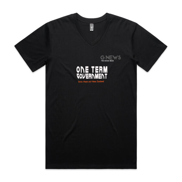 G News Concept Tee V Neck - Mens Thumbnail
