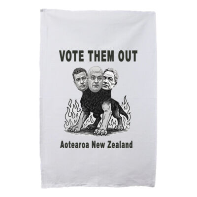 Vote Them Out - Tea Towel Thumbnail